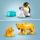 LEGO DUPLO 10442 Rodziny dzikich zwierząt pingwiny i lwy - 1299016 - zdjęcie 3